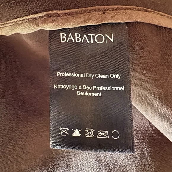 Aritzia Babaton Cormac Coat XS Olive Green Waterfall Drape Asymmetrical Zip - Picture 2 of 15